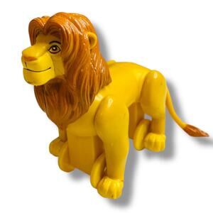 Disney Applause Lion King Mufasa Toy Rolling Articulated 4 Inch